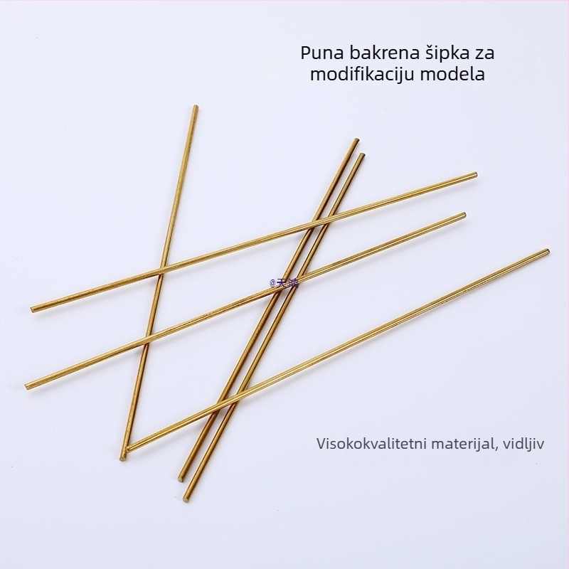 Čvrsta bakrena šipka za prilagodbu modela — potpora skeleta i alat za zabijanje stubova