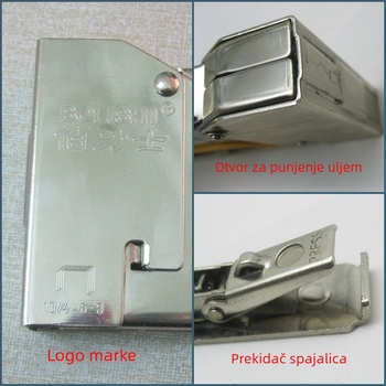 Bolis ručni pištolj za čavle, 4-8 mm čavle, serija 13/4-6-8