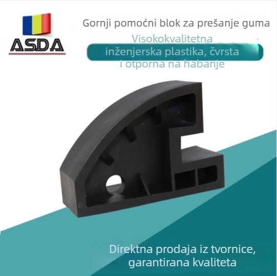 Pribor za zamjenu guma: gornji pomoćni blok i blok za pritiskanje od nylon-kompozita