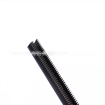 U-obličeni ekseri od visokougljičnog čelika, crni, 1,25×0,9 mm, duljina 10 mm, za aluminijske cijevi i čelične ploče