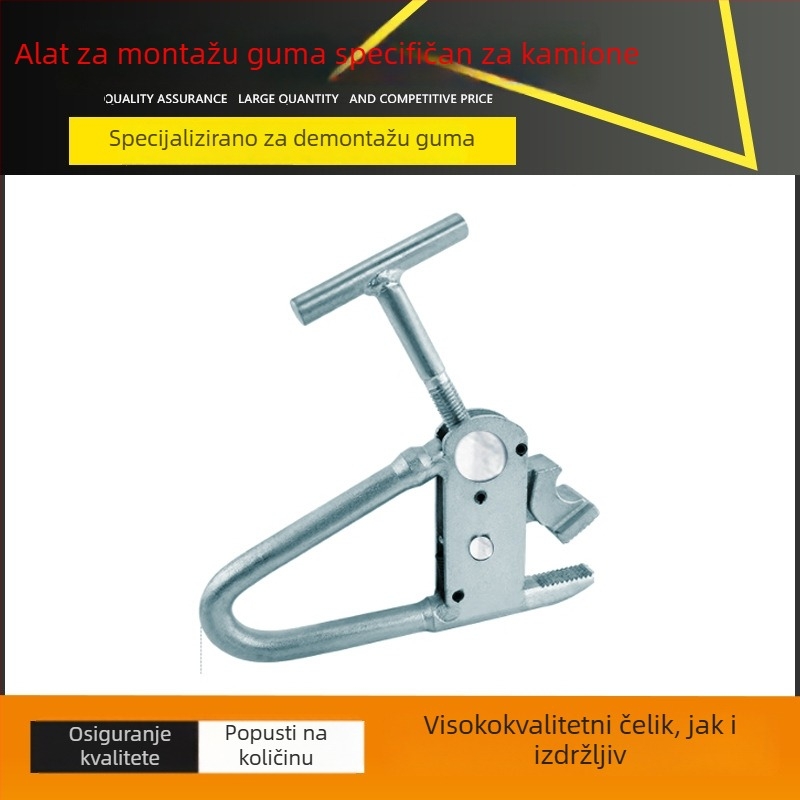 Veliki set dodatne opreme za stroj za izmjenu guma: držač za montažu guma i držač za demontažu guma