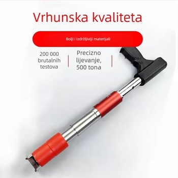Pneumatski pištolj za čavlje za strop sa tlumičem i integriranim kanalom za kabelsku instalaciju za gips ploču