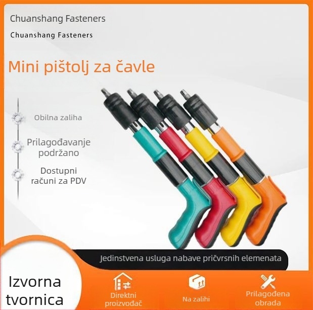 Mini pištolj za klinove, pneumatski pištolj za klinove