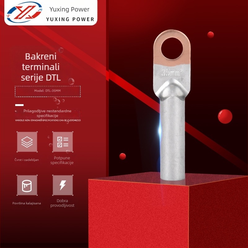 DTL-35mm Krimp terminal – nosni konektor za kabel, bakar-aluminij