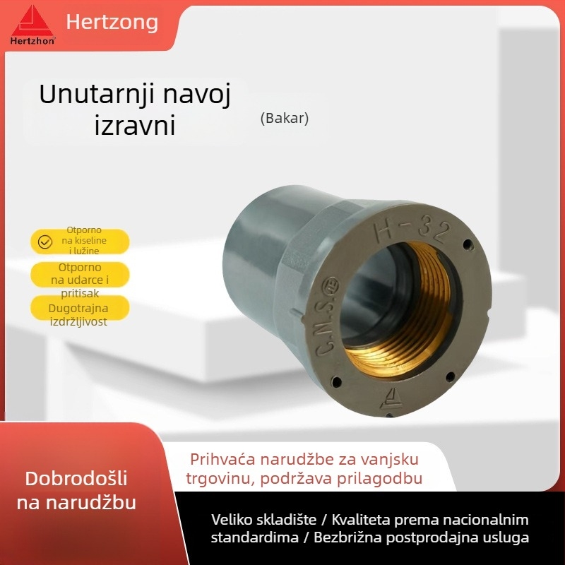 ABS bakreni unutarnji navojni fitinzi – redukcijski spoj za kanalizaciju i opskrbu vodom