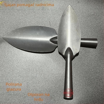 Huamao lopata za vrt od ugljičnog čelika, sve-u-jednom za otpuštanje tla i sadnju cvijeća — izdržljiva, kompaktna alatka