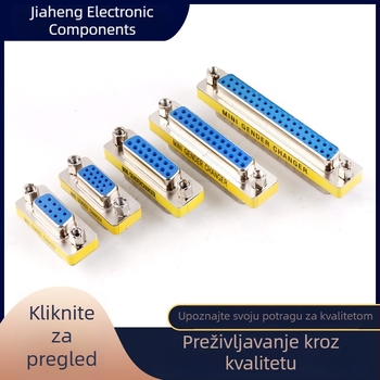 Adapter DB9 na HD-15/DB-15/DB-25/DB-37, muški–ženski