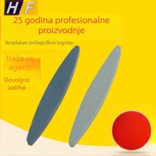 Jednostrani kamen za oštrenje u obliku broda, kamen za oštrenje od aluminijevog oksida u obliku broda, mini oštrenjač nože, prilagodljiv kuhinjski kamen za oštrenje