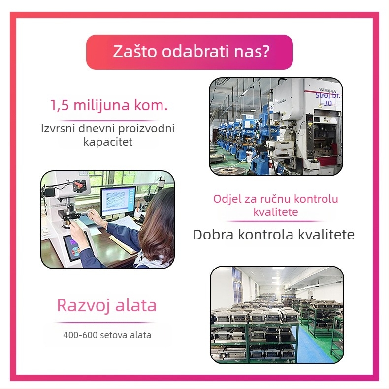 SC bakreni cijevni terminal s otvorom za pregled, hladno preskani kabelski priključak