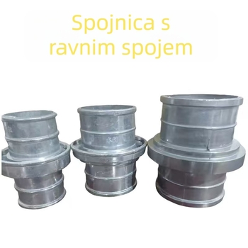 Aluminijski trodijelni spojnik za navodnjavanje za cijevi promjera 2–3 inča, vrt i poljoprivreda