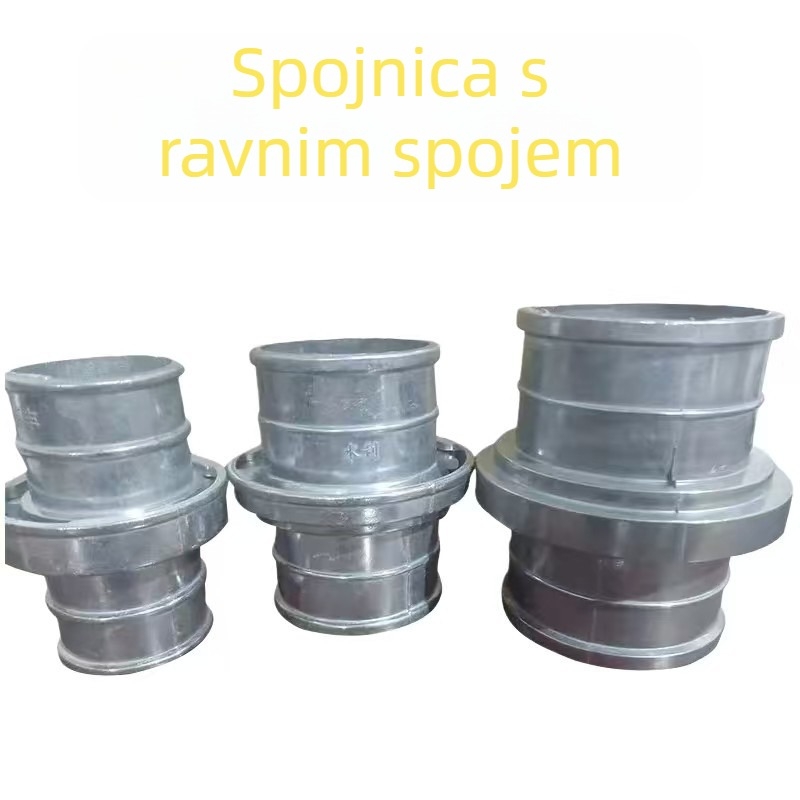 Aluminijski trodijelni spojnik za navodnjavanje za cijevi promjera 2–3 inča, vrt i poljoprivreda