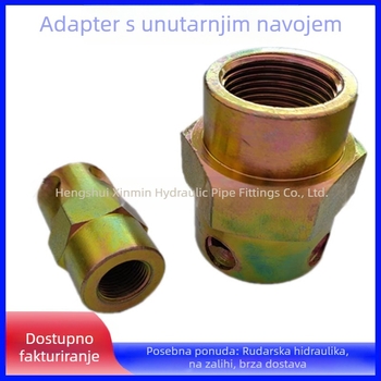 KJ13 ženski navoj, 33×1,5, K-tip brze zamjene, ravni hidraulički adapter