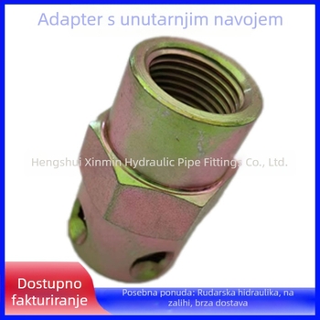 KJ13 ženski navoj, 33×1,5, K-tip brze zamjene, ravni hidraulički adapter