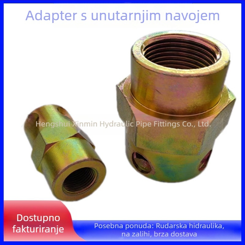 KJ13 ženski navoj, 33×1,5, K-tip brze zamjene, ravni hidraulički adapter