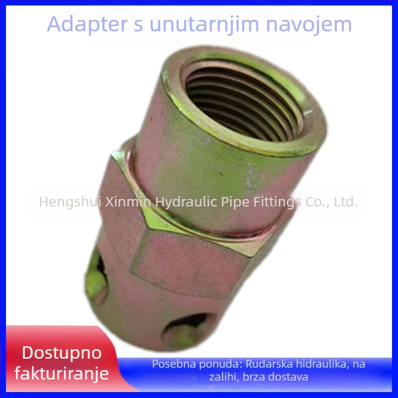 KJ13 ženski navoj, 33×1,5, K-tip brze zamjene, ravni hidraulički adapter