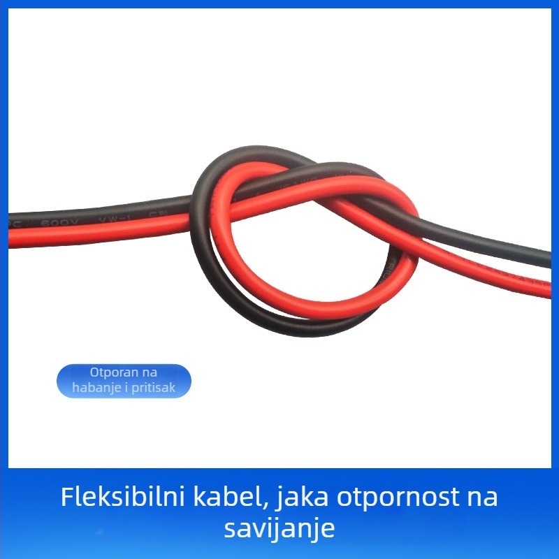 GX-16 avionijski kabel za napajanje, dvostruki vodič, ženski MC4 fotonaponski spoj