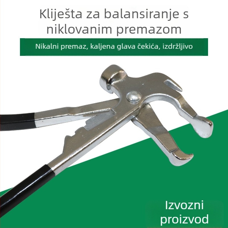 Klešta za balansiranje težina kotača