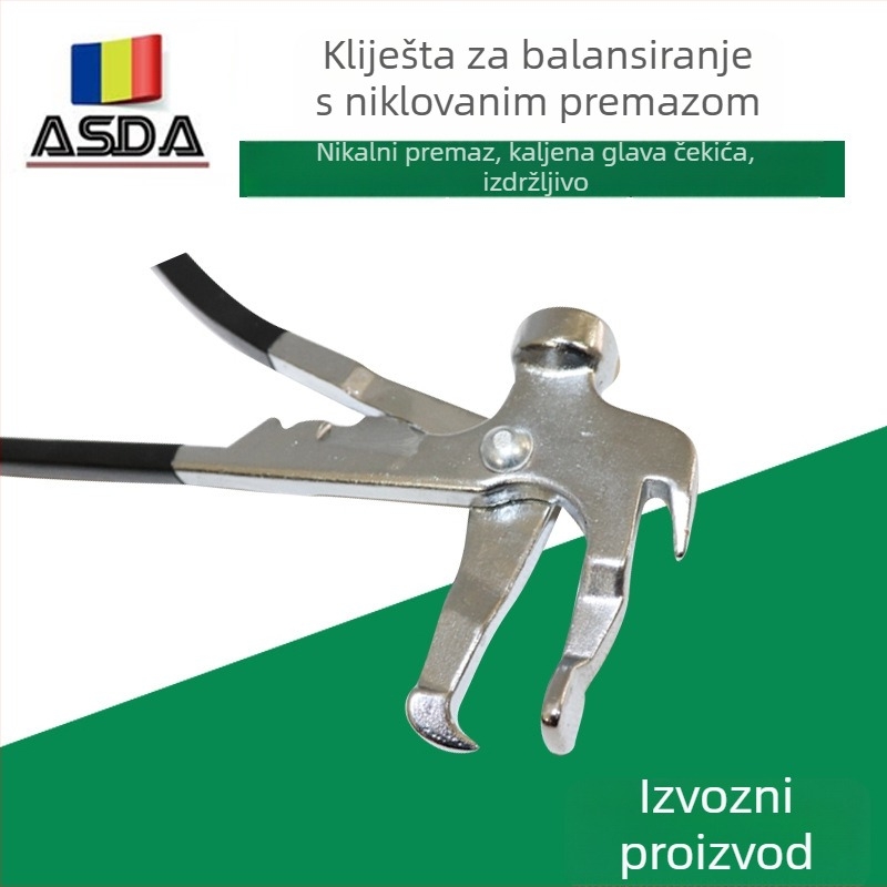 Klešta za balansiranje težina kotača