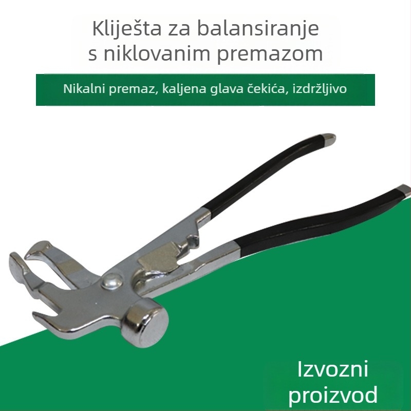 Klešta za balansiranje težina kotača