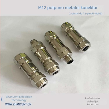 SIENUNZI Montažni Konektor M8/M12 IP67 Vodootporan Avionski Konektor