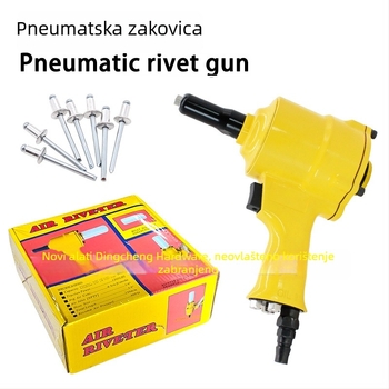Pneumatska bušilica za aluminijske nite, alat za izvlačenje mandrela, kliješta za nit, pištolni stroj za nitu