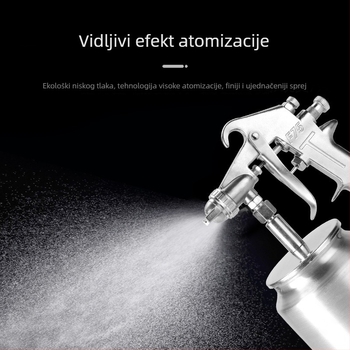 F75/PQ-2 pneumatski sprej pištolj za namještaj i bojanje automobila, visoka atomizacija