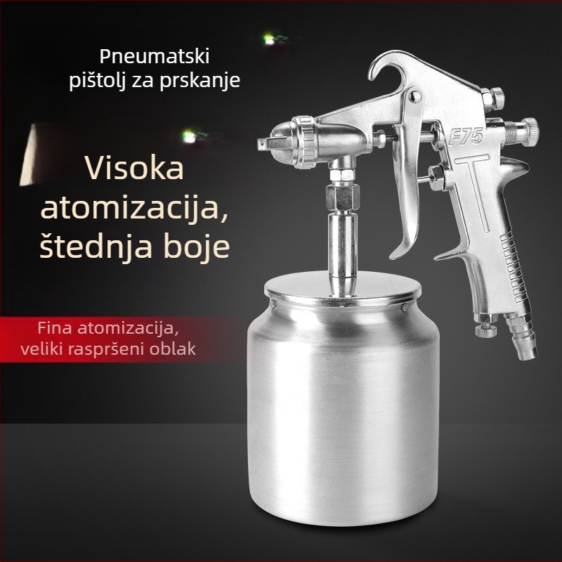 F75/PQ-2 pneumatski sprej pištolj za namještaj i bojanje automobila, visoka atomizacija