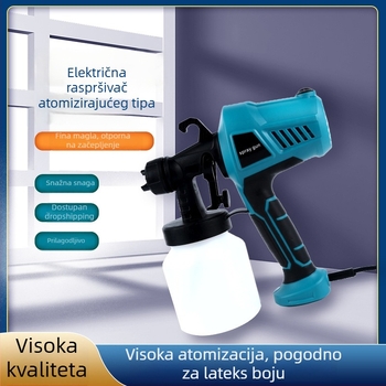 Industrijski ručni električni sprej pištolj za lateks i boje na bazi vode
