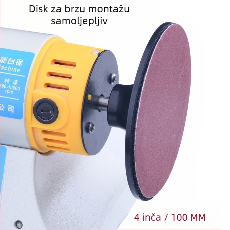 Dongrun samoljepljivi brusni disk, 100 mm, polirajući disk sa spužvastom podlogom i usisnom čašom