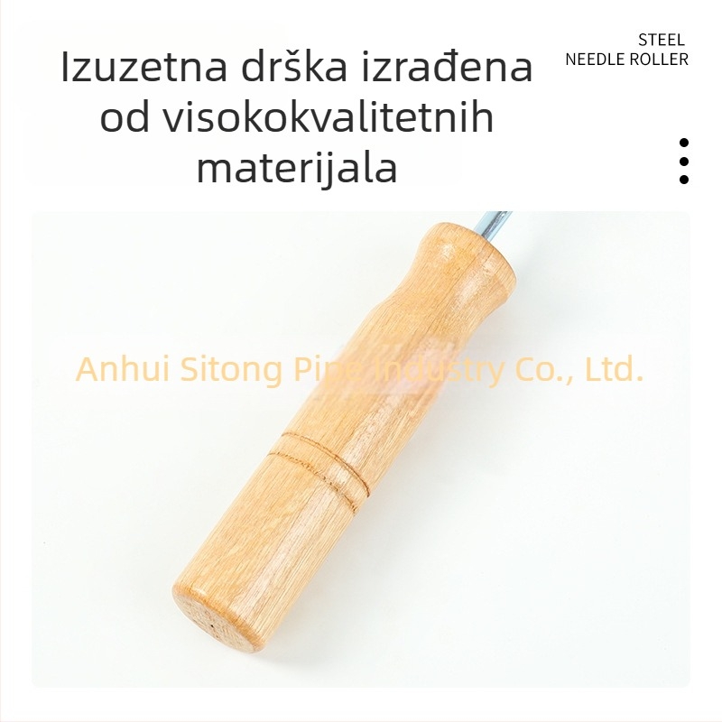 16 mm željezni spiralni valjak za uklanjanje mjehurića, ručna primjena staklenih vlakana u smolu