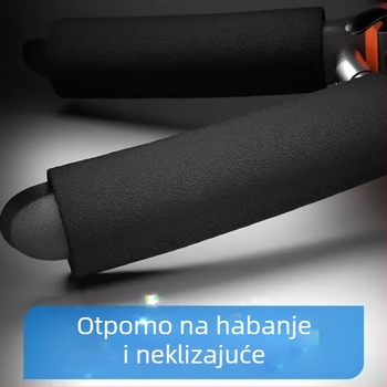 Vrtne škare s drškom od spužve i oblikom kljuna orla za podrezivanje voćnih stabala, rezanje grana i rezanje cvijeća