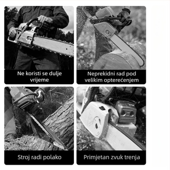 Pištolj za podmazivanje vodilice lančanog pila, mali prijenosni debeli mazivo, ručni podmazivač