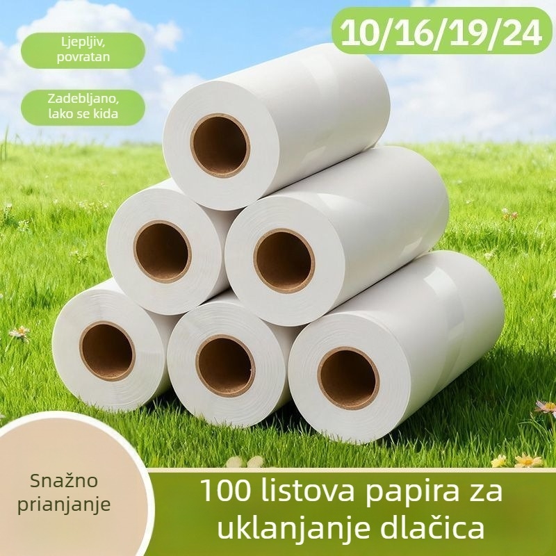 Ljepljivi valjak za dlake kućnih ljubimaca s zamjenjivim rolom