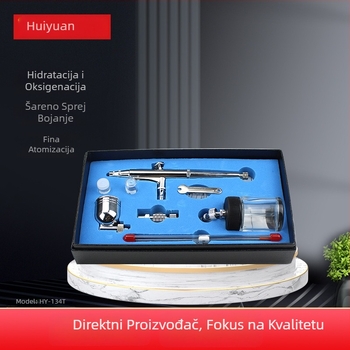 Aerograf set za modele, zidnu umjetnost i bojanje automobila, manikura – DIY višenamjenski