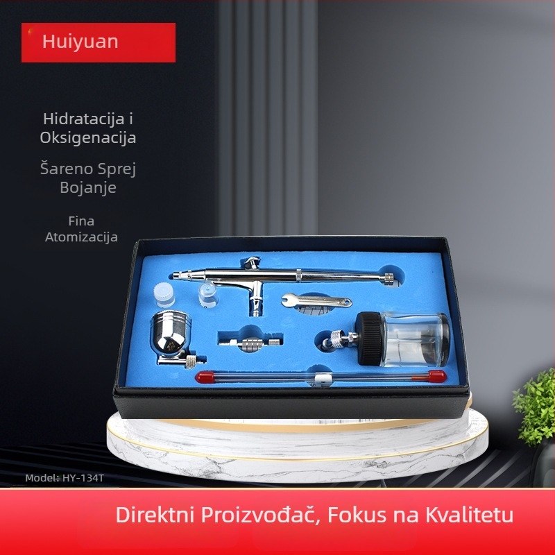 Aerograf set za modele, zidnu umjetnost i bojanje automobila, manikura – DIY višenamjenski