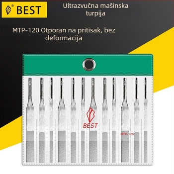 Diamantni fajl CF400 za ultrazvučnu brusilicu MTP120, pneumatski fajl za poliranje kalupa