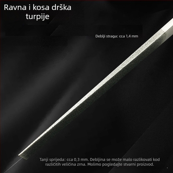 Diamantni fajl CF400 za ultrazvučnu brusilicu MTP120, pneumatski fajl za poliranje kalupa