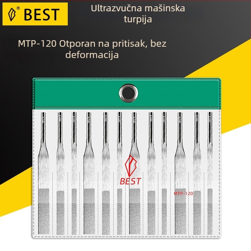 Diamantni fajl CF400 za ultrazvučnu brusilicu MTP120, pneumatski fajl za poliranje kalupa
