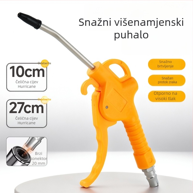 Pistolj za puhanje prašine visokog tlaka i pneumatski alat za čišćenje