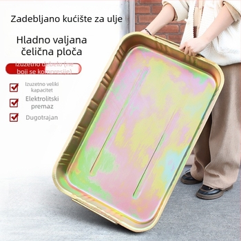 Izdržljiva posuda za ulje za popravke automobila — posuda za otjecanje i skupljanje ulja, posuda za čišćenje dijelova