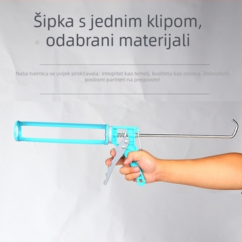 Prilagođeni rotirajući ručni pištolj za ljepilo za staklo, distributer ljepila i pištolj za brtvilo, debeli i izdržljivi