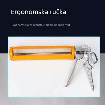 Prilagođeni rotirajući ručni pištolj za ljepilo za staklo, distributer ljepila i pištolj za brtvilo, debeli i izdržljivi