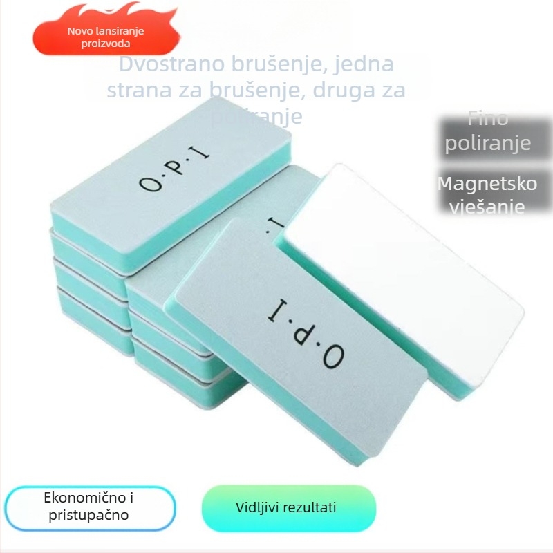 Polirajući blok sa spužvom, dvostrani brusni blok za zrcalni sjaj Bodhi Jade