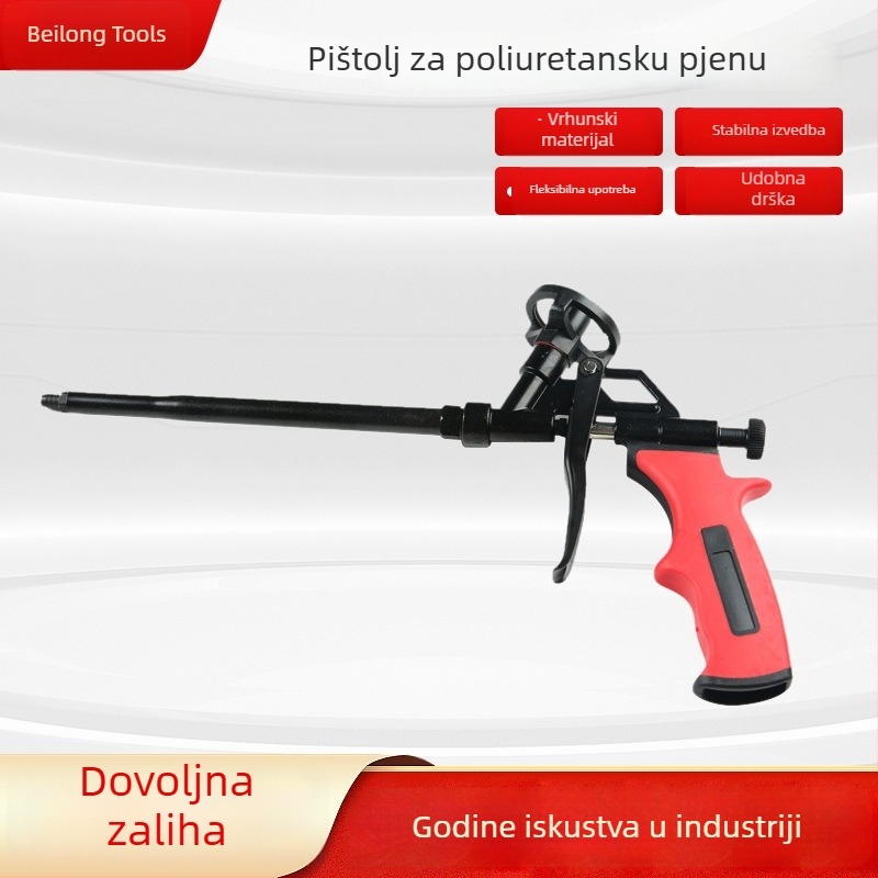 Pištolj za poliuretansku pjenu s PTFE premazom za brtvila
