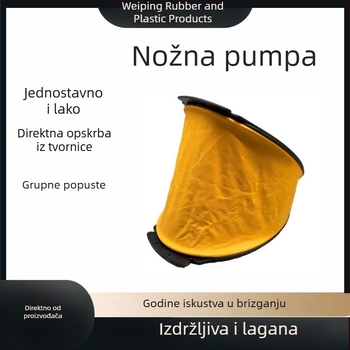 Nožna pumpa za napuhivanje madraca, višefunkcionalna