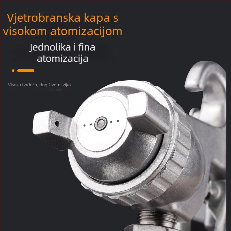 Pneumatski pištolj za prskanje boje, kompaktni prskalnik, latex boja, visoka atomizacija, namještaj, boja za automobile i zidove