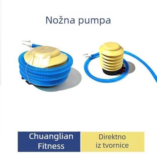 Nožna pumpa za dofukavanje napuhnutih igračaka i fitness lopte; pumpa na pedalu; vjenčane potrepštine