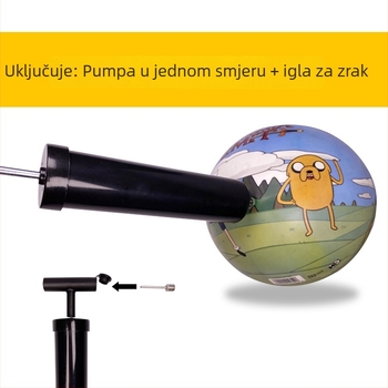 8-inčna jednosmjerna mini prijenosna pumpa za napuhavanje košarkaških i nogometnih lopti