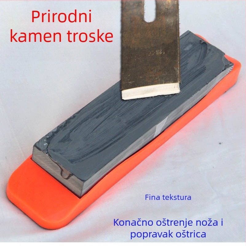 Prirodni uljni kamen za oštrenje, ultrafino, visoke kvalitete, za kućnu upotrebu, kuhinju i drvarstvo, novi model