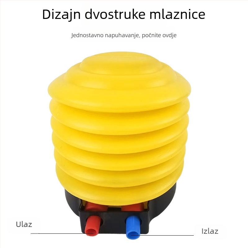 Pedalna pumpa za zrak za napuhivanje joga lopti i plivačkih prstenova